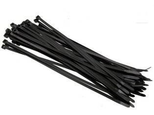 Tie wrap 4,8x370mm  zwart | 100 stuks Tie wrap 4,8x370mm  zwart | 100 stuks