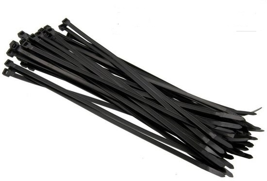 Tie wrap 4,8x430mm zwart| 100 stuks