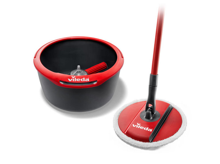 Vileda Vileda Spin & Clean Mop Set - Met Roterende Reinigingsrol