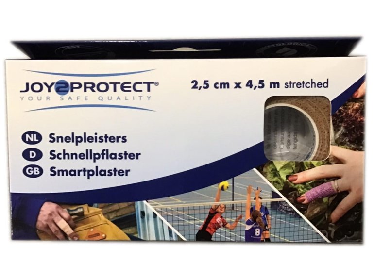 Snelpleister Beige 2,5cmx4,5mtr Snelpleister Beige 2,5cmx4,5mtr