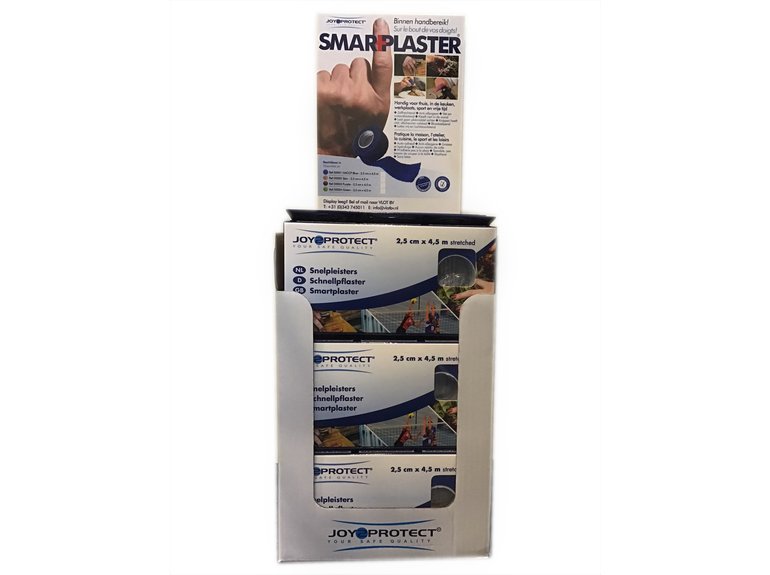 Snelpleister Blauw 2,5cmx4,5mtr Snelpleister Blauw 2,5cmx4,5mtr