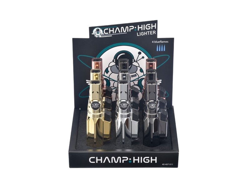 CHAMP HIGH Serious Stuff 4 flames aansteker PROF CHAMP HIGH Serious Stuff 4 flames aansteker