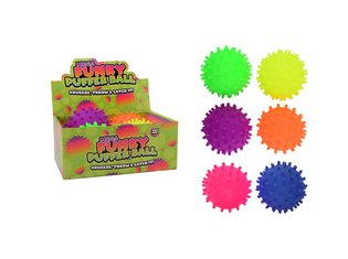 Puffer mine bal 12,5 cm assorti