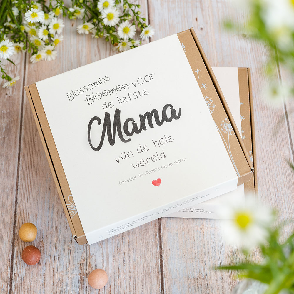 Blossombs Blossombs giftbox Moederdag | Tekst | 9 zaadbommetjes, foto 2 van 3
