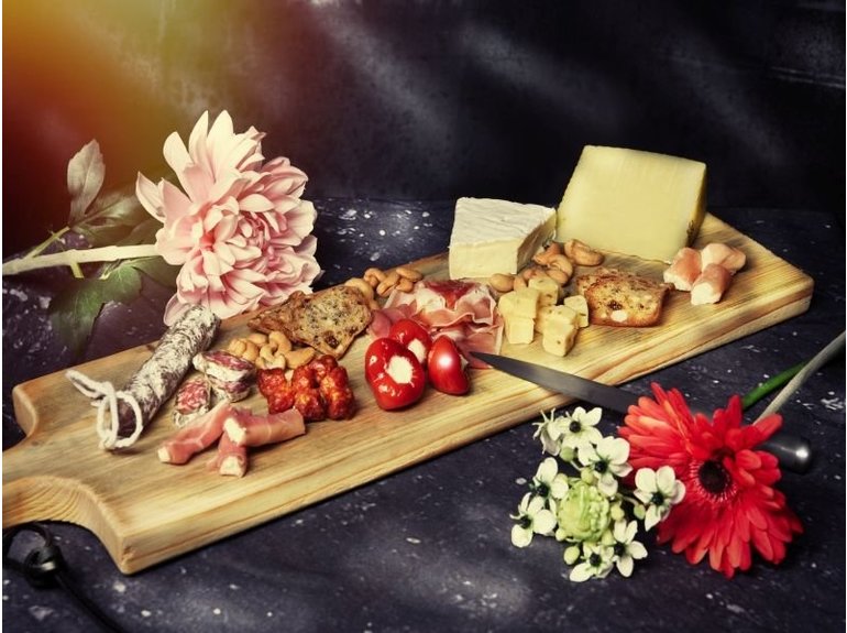 Eikenhouten Serveerplank 50cm De Smikkelplank Eikenhouten Serveerplank 50cm