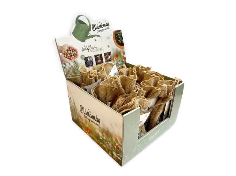 Blossombs Blossombs toonbankdisplay | zaadbommetjes | 2 varianten