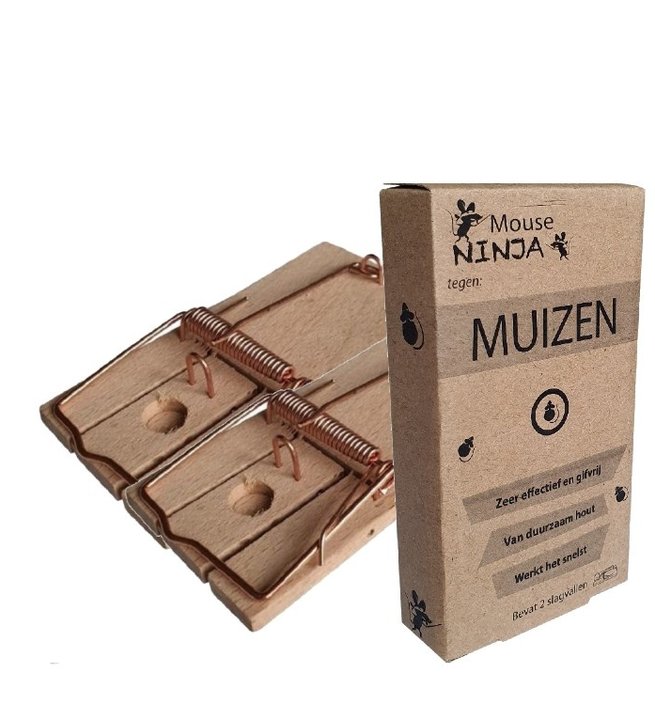 Super Ninja muizenval 2-pack NL Super Ninja Super Ninja muizenval 2-pack NL