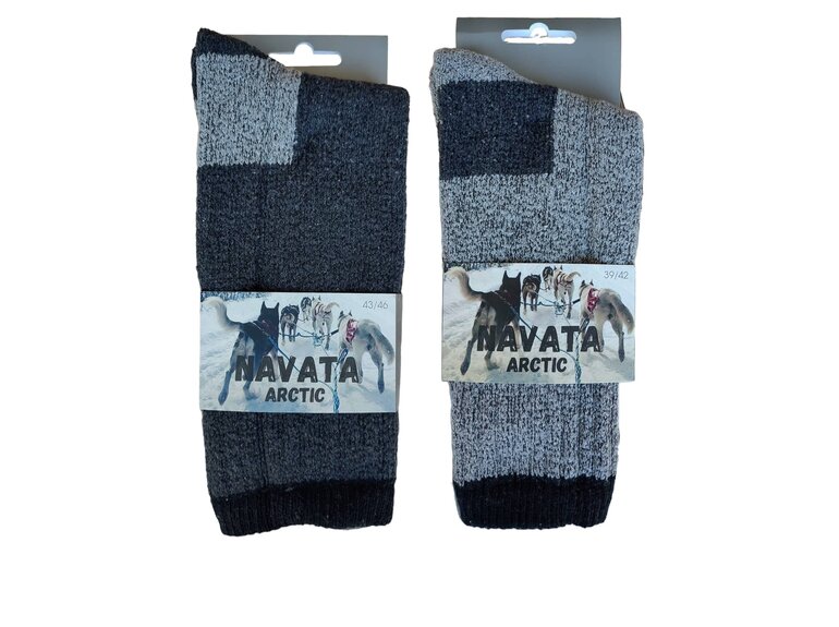 Navata | gewatteerde comfort sokken | 50% wol | 2 assorti Navata Navata | gewatteerde comfort sokken | 50% wol | 2 assorti
