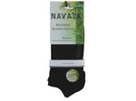 Navata Bamboo | Short sock | zwart | 2PR Navata Navata Bamboo | Short sock | zwart | 2PR