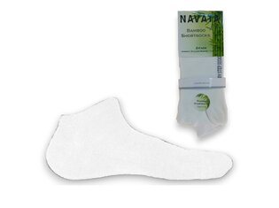 Navata Navata Bamboo | Short sock | wit | 2PR Navata Bamboo | Short sock | wit | 2PR