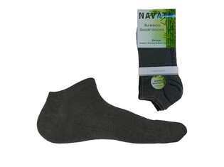 Navata Bamboo | Short sock | grijs | 2PR