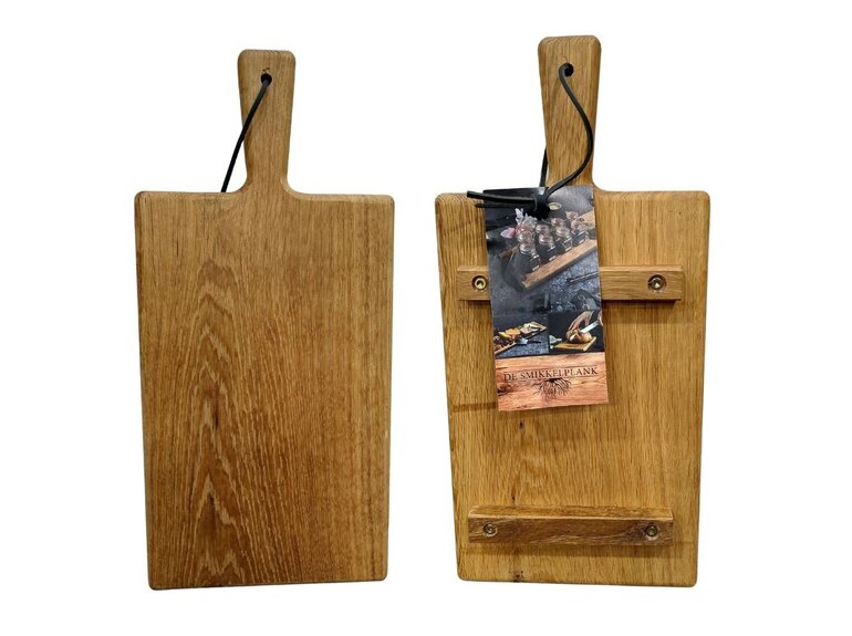Eikenhouten serveerplank 80cm De Smikkelplank Eikenhouten serveerplank 80cm