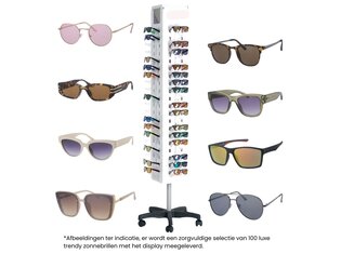 VLOT Display luxe trendy zonnebrillen | 80+20 stuks Display luxe trendy zonnebrillen | 80+20 stuks