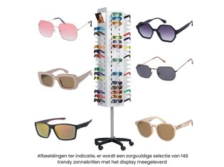 VLOT Display trendy zonnebrillen | 100+48 stuks Display trendy zonnebrillen | 100+48 stuks