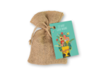 Blossombs Blossombs  jute zakje | 8 zaadbommetjes | Jij bent goud waard!