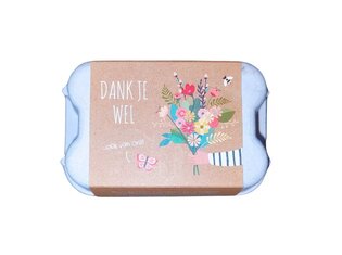 Blossombs Blossombs Eierdoosje | 6 zaadbommetjes | Dank je wel Blossombs Eierdoosje | 6 zaadbommetjes | Dank je wel