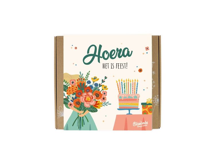 Blossombs giftbox medium | 9 zaadbommetjes | Bloemen voor jou Blossombs Blossombs giftbox medium | 9 zaadbommetjes | Bloemen voor jou