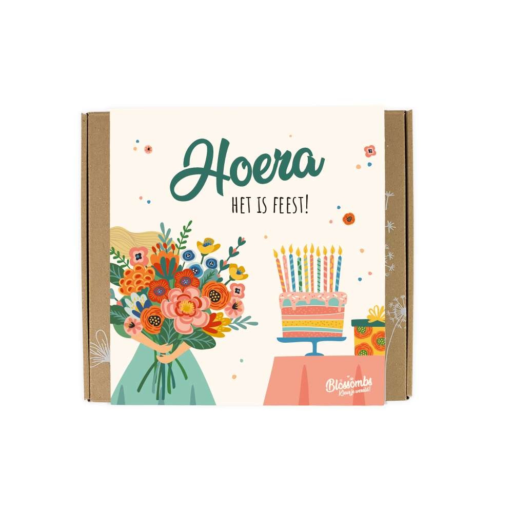 Blossombs Blossombs giftbox medium | 9 zaadbommetjes | Bloemen voor jou, foto 5 van 5
