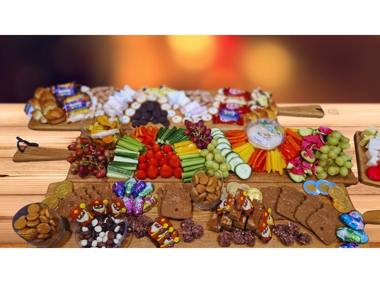 Eikenhouten serveerplank 80cm De Smikkelplank Eikenhouten serveerplank 80cm