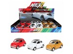 Welly WELLY Modelauto | Fiat 500 classic | 10,5cm | 3 assorti