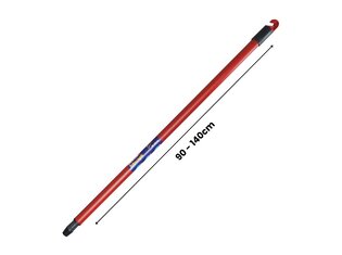 Vileda Telescoopsteel Metaal Rood - 90-140 cm