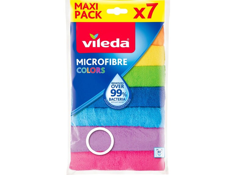 Vileda Vileda Colors Microvezeldoeken - 7 stuks