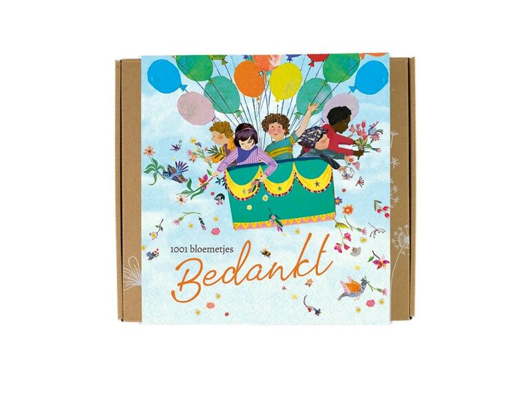 Blossombs Giftbox Medium | 9 zaadbommetjes | 5 varianten Blossombs Blossombs Giftbox Medium | 9 zaadbommetjes | 5 varianten