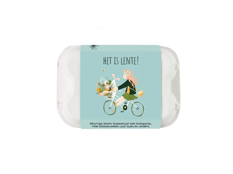 Blossombs Eierdoosje | 6 zaadbommetjes | 6 varianten Blossombs Blossombs Eierdoosje | 6 zaadbommetjes | 6 varianten