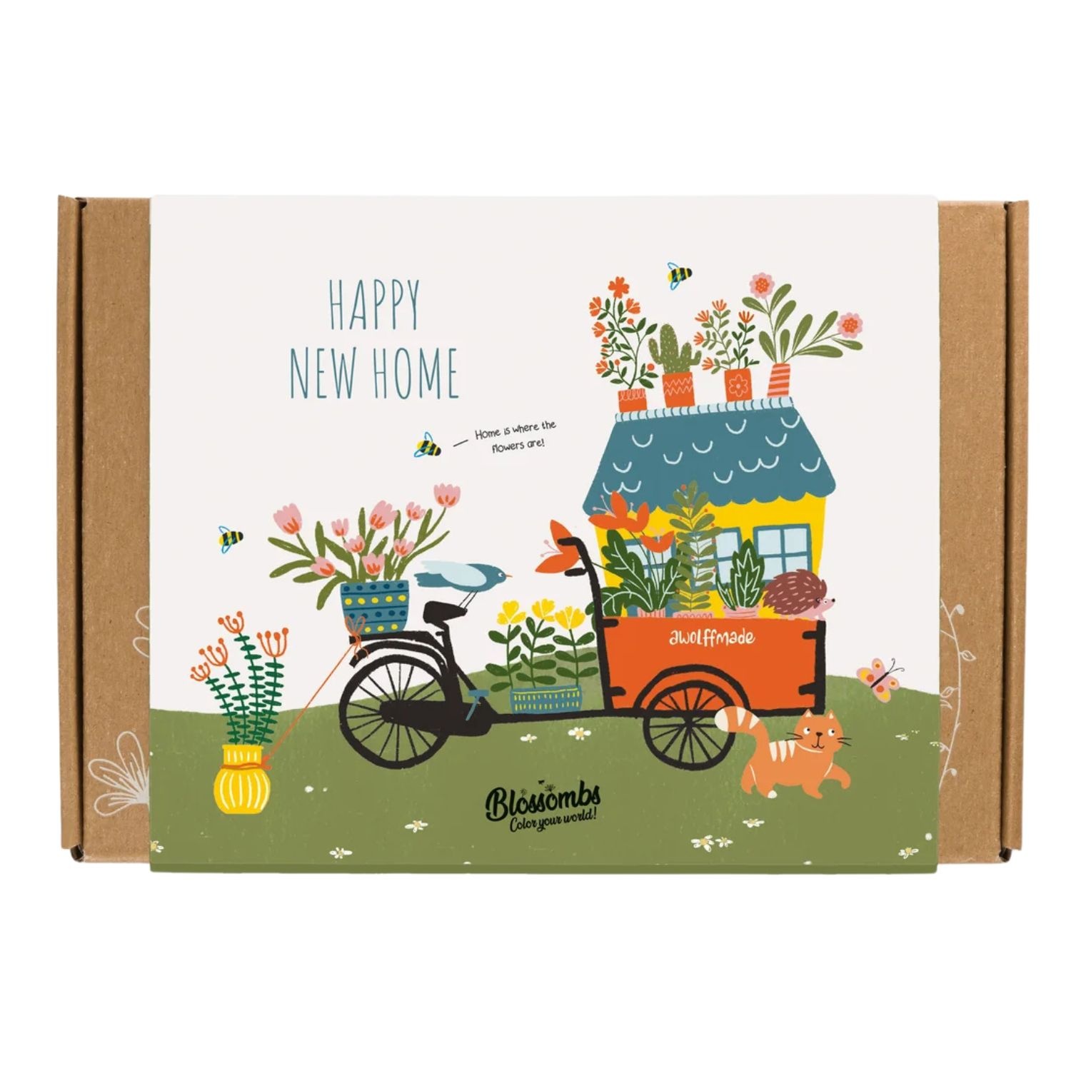 Blossombs Blossombs giftbox small | 7 zaadbommetjes | Nieuw Huis
