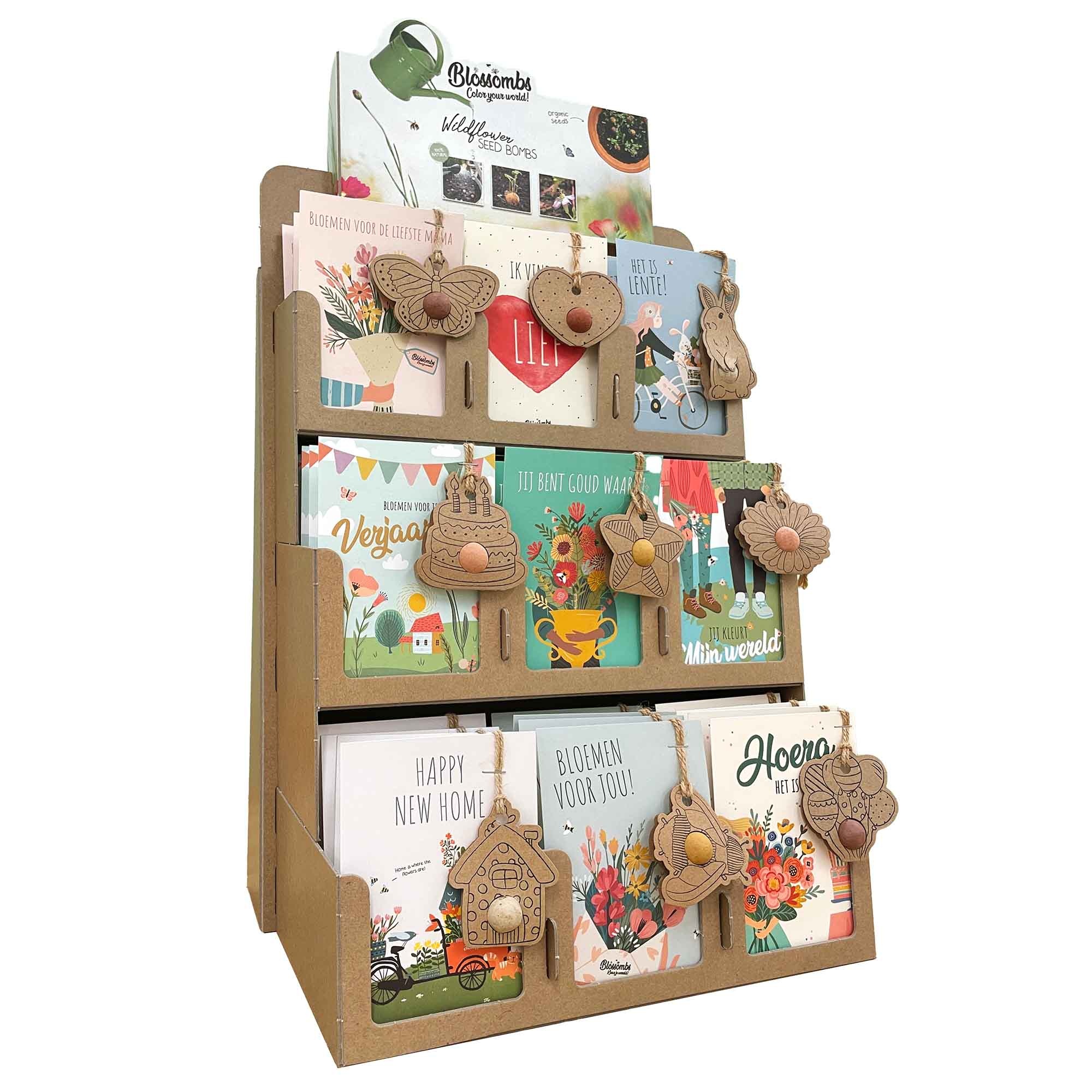 Blossombs Blossombs Toonbankdisplay gevuld | Kaarten - 36st