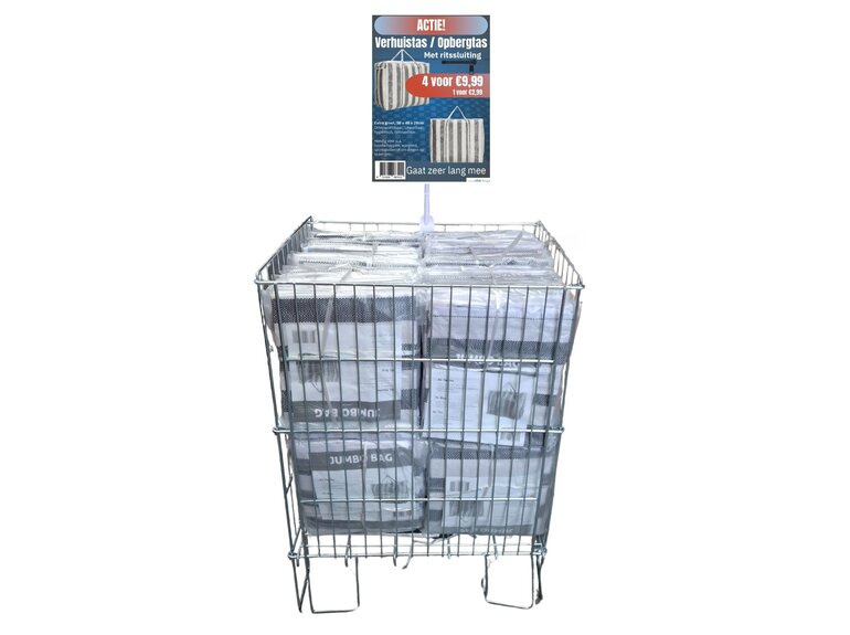 Run Away Opbergtas XL | 58x48x28cm | Grijs Run Away Run Away Opbergtas XL | 58x48x28cm | Grijs