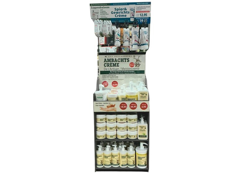 Oud Hollandsche Ambachtscrème Oud Hollandsche Ambachtscrème | Display gevuld