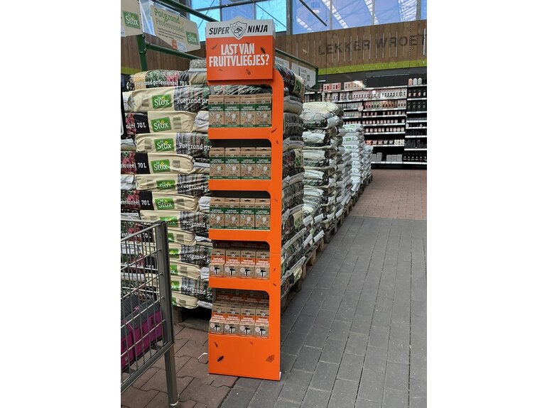 Super Ninja Vloerdisplay Leeg - Artikelen N.T.B. Super Ninja Super Ninja Vloerdisplay Leeg - Artikelen N.T.B.