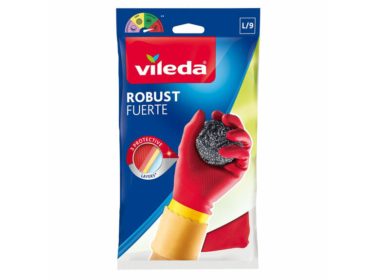 Vileda Vileda Robust Werkhandschoenen - Maat L (1 paar)