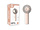 Qware Display Qware Mini Fan 50st - Mini ventilators - Oplaadbaar