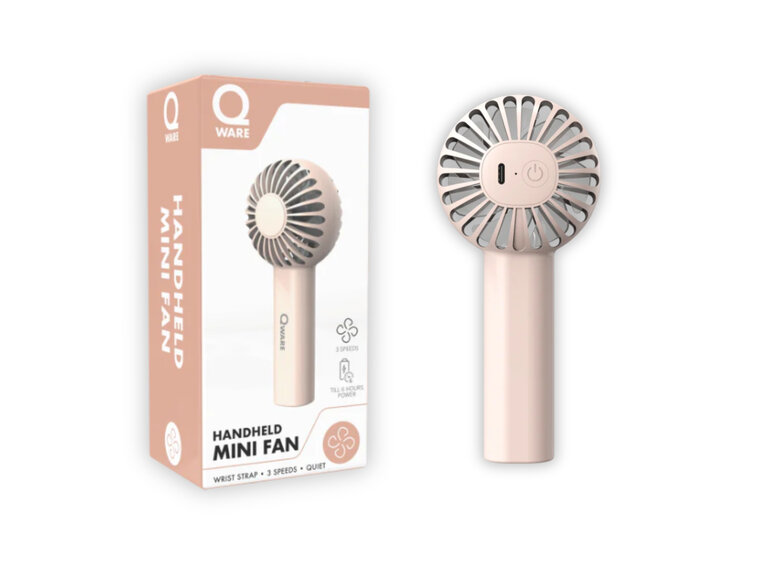 Display Qware Mini Fan 25st | Oplaadbare handventilator