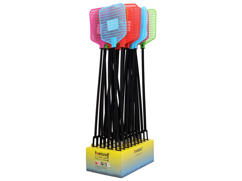 Foetsie Foetsie Vliegenmepper - 36st in Display - Doeltreffend & Eenvoudig