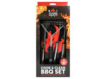 VLOT Flamecraft BBQ Set cook & clean - 3-delig