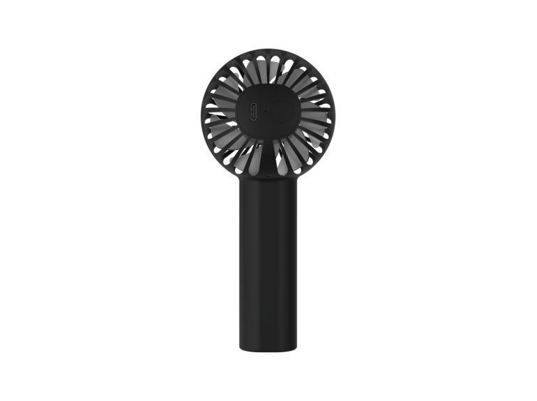 Qware Mini Fan - Oplaadbaar & Incl, USB-C - Verschillende Kleuren