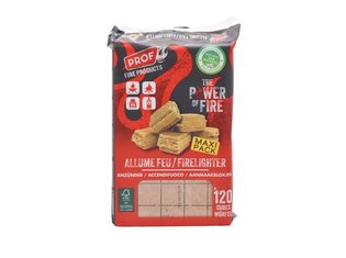 PROF aanmaakblokjes hout - 120st