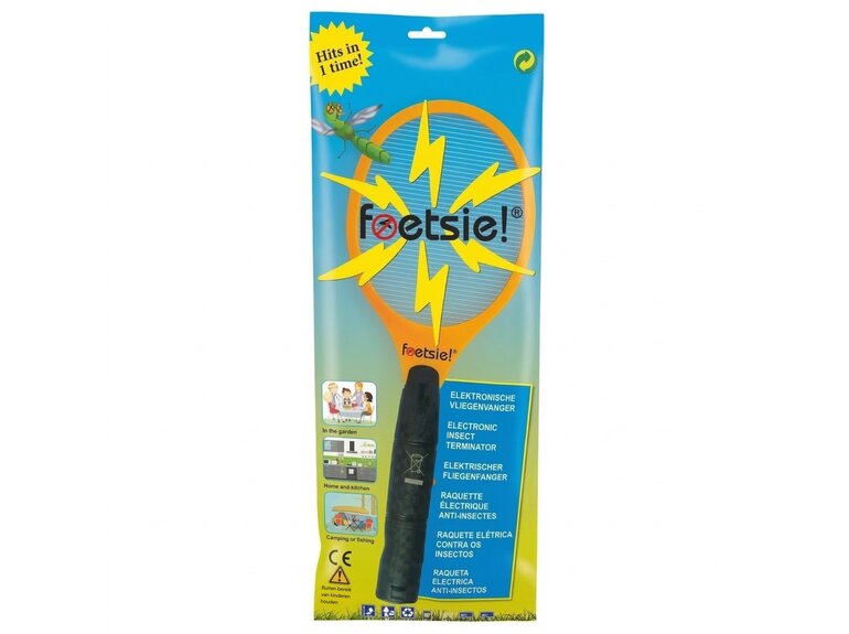 Foetsie Vliegenmepper Elektrisch - Enkel Rooster - Werkt op Batterijen Foetsie Foetsie Vliegenmepper Elektrisch - Enkel Rooster - Werkt op Batterijen