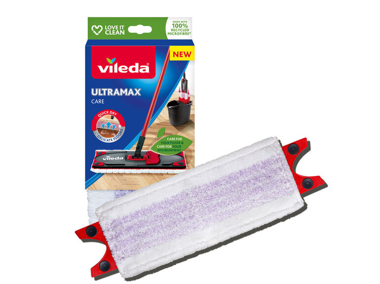 Vileda Vileda UltraMax Care Navulling - Voor Kwetsbaar Parket