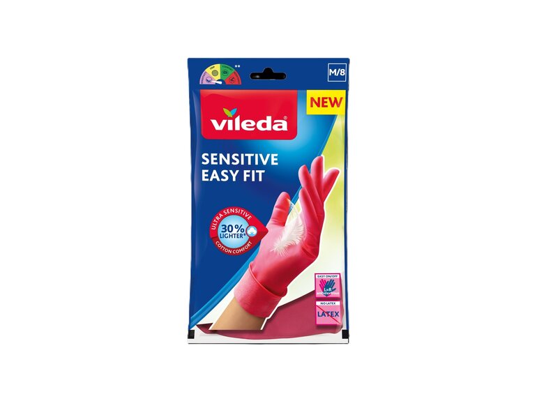 Vileda Vileda Sensitive Easy Fit Handschoenen - Maat M/L