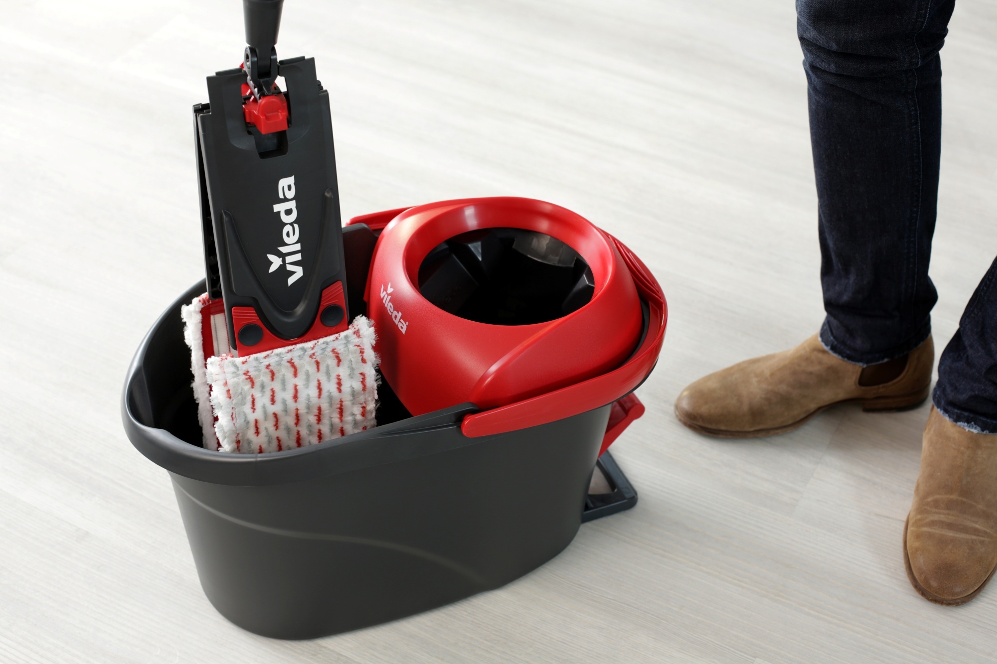 Vileda Vileda UltraMat Turbo Vloerwisser Set - Met Voetpedaal, foto 3 van 3