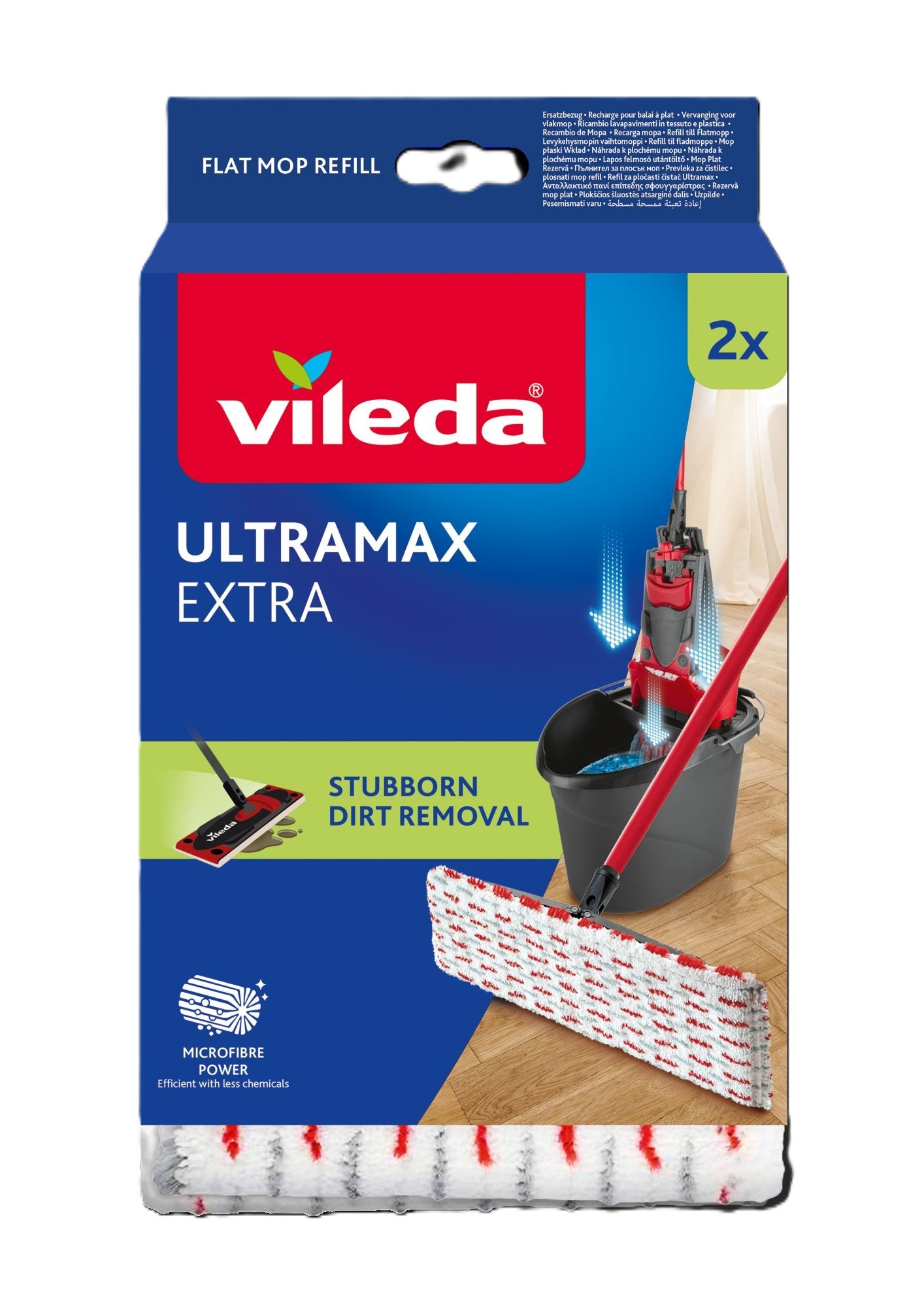 Vileda Vileda UltraMax Extra Navulling - Voor Alle Vloertypes