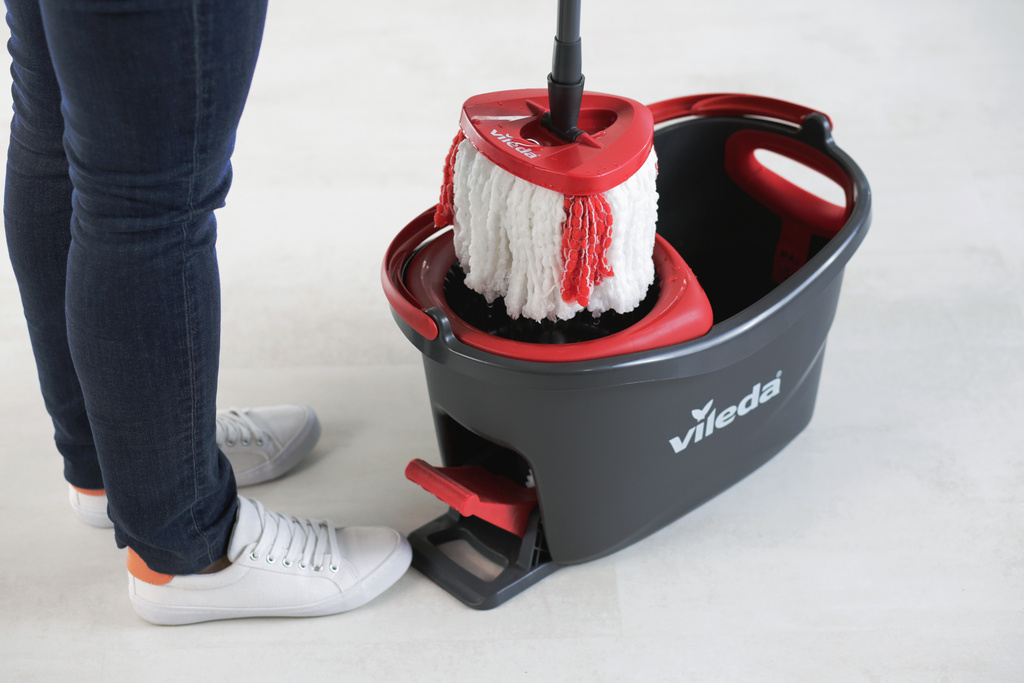 Vileda Vileda Easy Wring & Clean Turbo Set - Emmer + Mop, foto 6 van 6