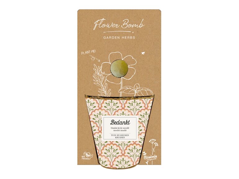 Blossombs Blossombs Kweekset - Herbs & Flowers Collectie - Verschillende Varianten
