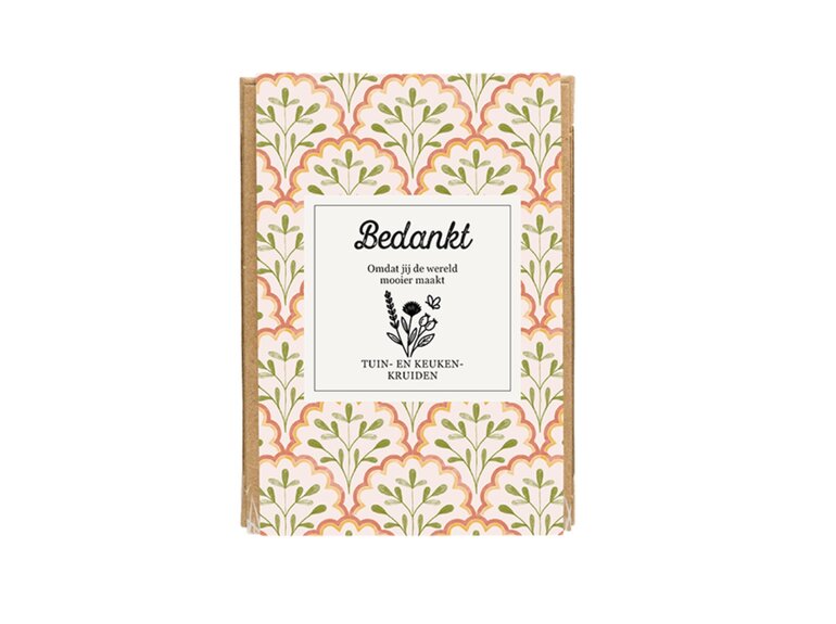 Blossombs Blossombs Giftbox Mini 4 Blossombs - Herbs & Flowers Collectie - verschillende varianten