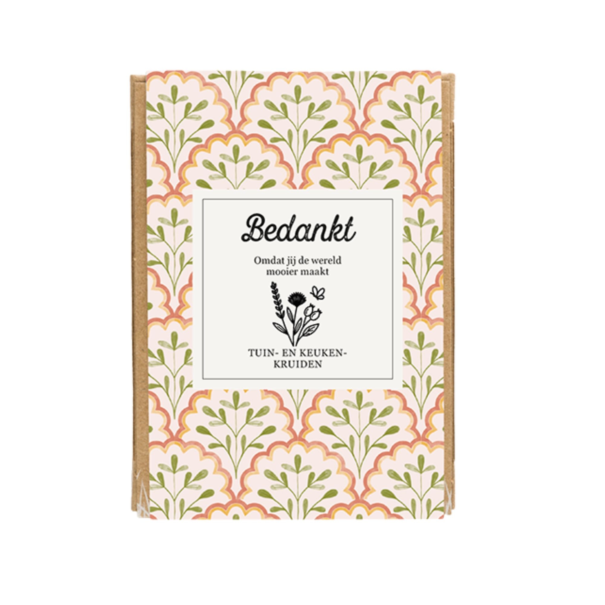 Blossombs Blossombs Giftbox Mini 4 Blossombs - Herbs & Flowers Collectie - verschillende varianten, foto 6 van 6