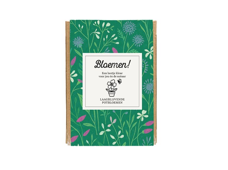 Blossombs Blossombs Giftbox Mini 4 Blossombs - Herbs & Flowers Collectie - verschillende varianten